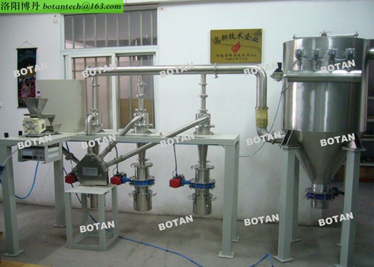 小型超細(xì)氣流分級機(jī)在使用時應(yīng)該注意的事項(xiàng)